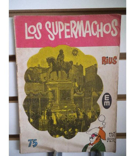Comic Los Supermachos 75 Editorial Posada Vintage 