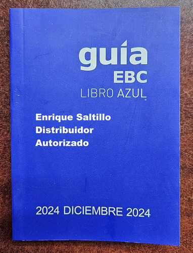 Libro Azul Guia Ebc Edicion Abril 2025 Envio Incluido
