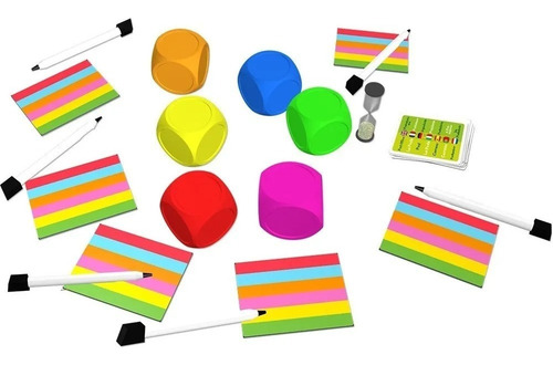 Juego De Mesa Dados Y Dibujo Draw And Roll Español Nuevo