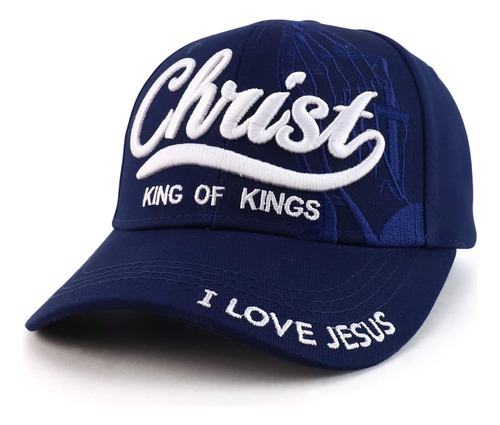 Trendy Shop 3d Christ King Of Kings Gorra De Béisbol Bordada