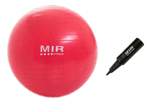 Kit Pelota Esferodinamia 55cm + Inflador Mir Elongación 