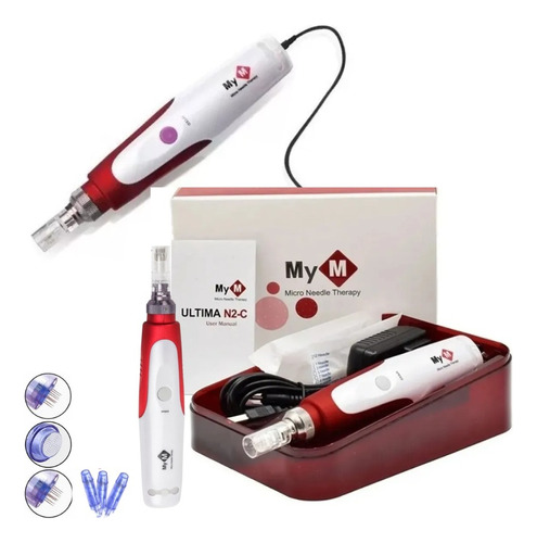 Dermapen Caneta Para Microagulhamento Bivolt