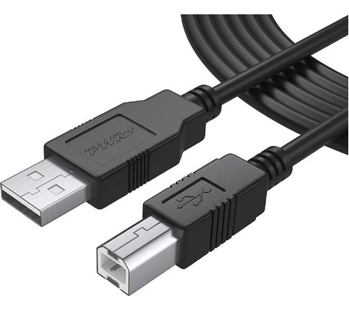 Cable Usb Pwr 25ft Usb-printer-cable Extralargo 2.0 Para Hp 