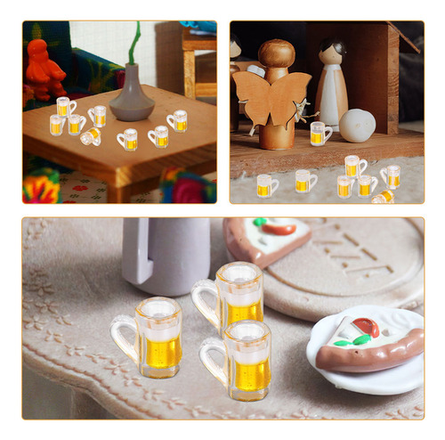 Juego De Jarras De Cerveza En Miniatura De 24 Piezas Para Ca
