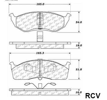 Balatas Disco  Delantera Para Chrysler Neon   2001