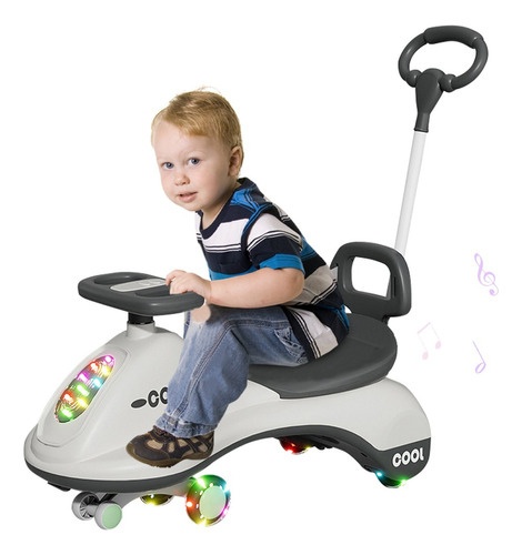 Carrito Montable Niño Wiggle Ride On Coche Bebé Música Y Luz