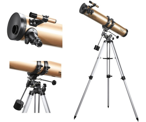 Imagen 4 de 10 de Telescopio Reflecto Tasco Luminova 900 X 4.5 Profesional