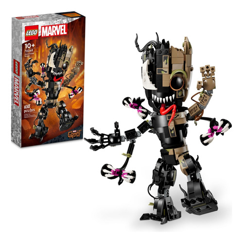 Set 630pzs Lego Venomized Groot Marvel 27cm Coleccion