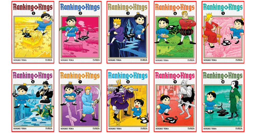 Combo Ranking Of Kings 1 A 10 - Manga - Ivrea