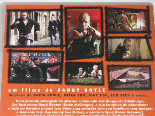Trainspotting - Sem Limites - Ewan Mcgregor - 1996 - Dvd (Usado)