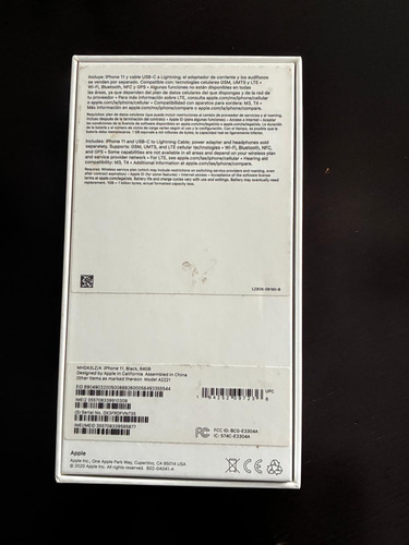 Apple Iphone 11 (64 Gb) - Negro Gris Oscuro (Usado)