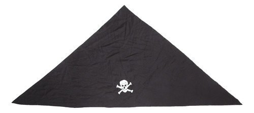 False Beard Black Pirate Fake Moustache Set Wig Headscarf