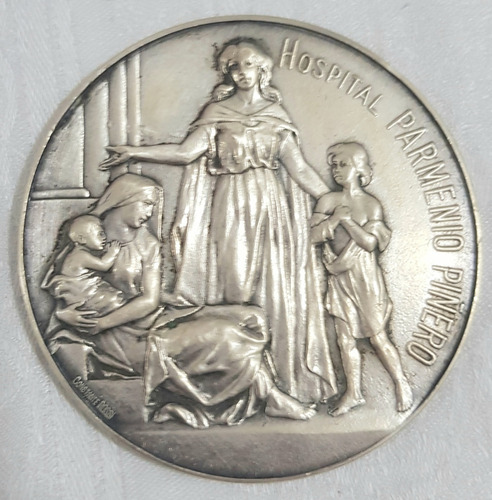 Medalla 1915 Hospital Parmenio Piñero Dela Plaza Gramajo B15
