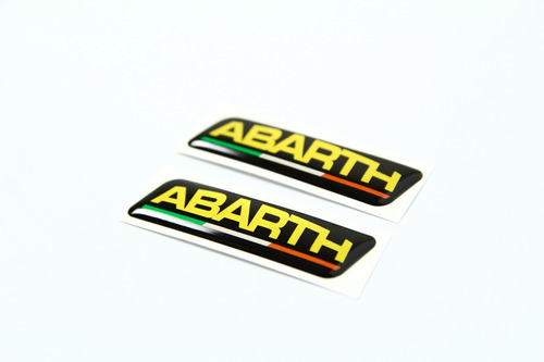 Emblema Adesivo Resinado Fiat Abarth Esseesse Coluna Rs06 Fk