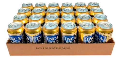 Inca Kola Golden Peruana 355ml 24 Unidades