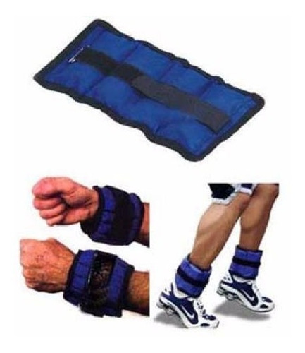 Pesas Tobilleras Fortalece Tonifica 3kg 6lb Fitness Gym