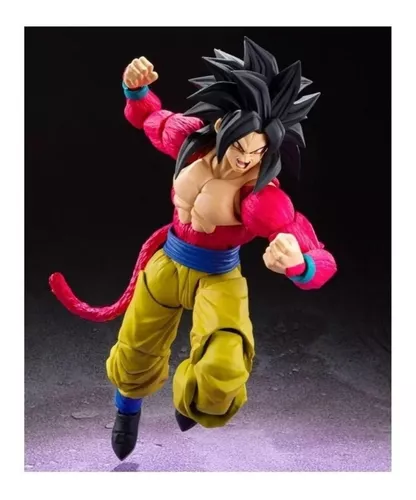 Boneco Dragon Ball Super Saiyan 4 Goku Dragon Stars - Bandai