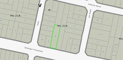 Imagen 2 de 3 de Venta Amplio Lote De Terreno En Avenida Sarmiento Castelar