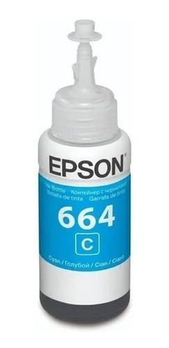 Tinta Epson Original T664 L355 L380 L395 L495 664 Color 