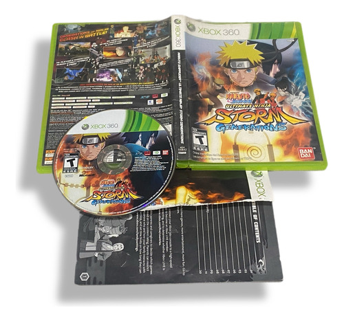 Naruto Generations Xbox 360 Envio Ja!