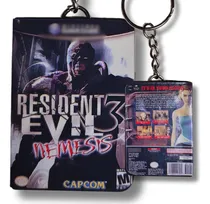 Comprar Llavero De Videojuegos Ps1 Ps2 Ps4 Saga Resident Evil Re3 Gc