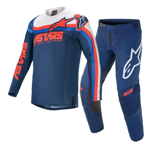 Conjunto Motocross Alpinestars Mx  -  Techstar Venom 21