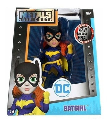 Muñeco Dc Batgirl Batichica 10 Cm Metal Die Cast Jada 