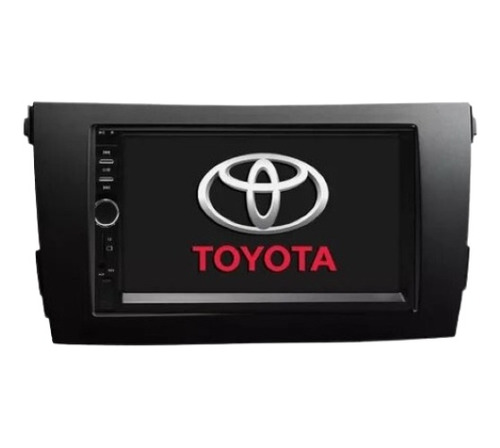 Central Multimidia Toyota Corolla 2008 A 2014 Grafite + Cam