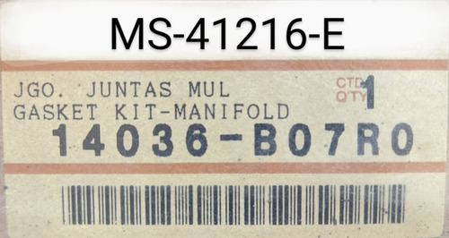 Ms-41216-e Empaque Multiple Tsuru Esc (14036-b07r0)
