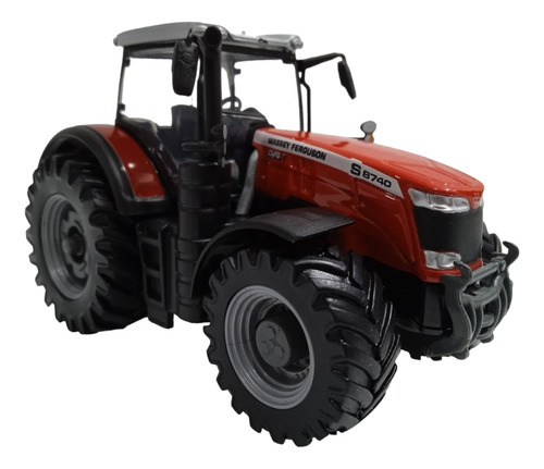 Tractor Massey Ferguson 8740s. Escala 1:50 Burago // 12cms.