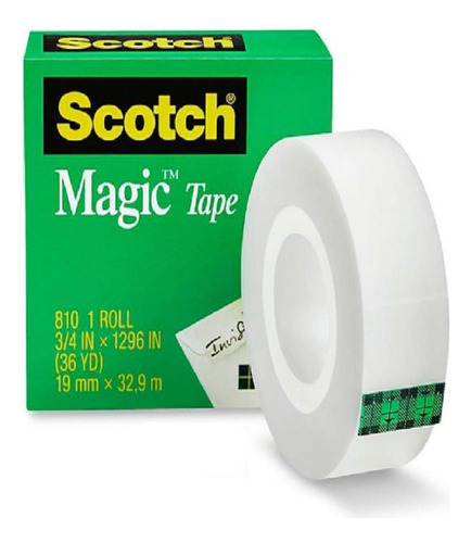 Cinta Adhesiva Magica Scotch 3m Original 19mm X 32,9 