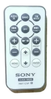 Control Remoto Rmt-c1ip Radio Reloj Despertador Sony