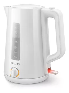 Pava Eléctrica Philips Hd9368/00 1.7 Litros Blanca 2200w Color Blanco