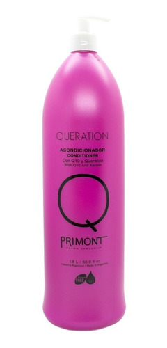 Primont Acondicionador Queration Con Q10 Y Queratina 1800ml