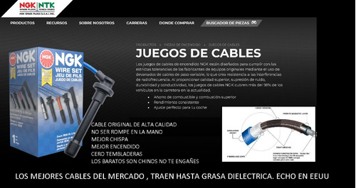 Cable Bujia Aveo Ngk Original    No Es Basura China