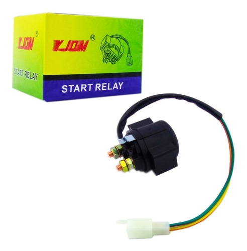 Chancho O Solenoide De Partida Para Motos Start Relay