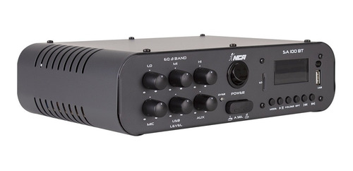 Imagem 1 de 4 de Amplificador Ll Nca Sa 100 Bt 100w - Usb Fm Sd Mic Bluetooth