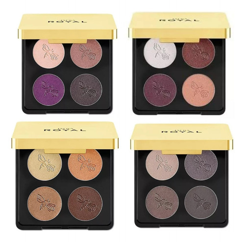 Jafra Lujoso Cuarteto De Sombras Royal Luxury Eyeshadow X 4p