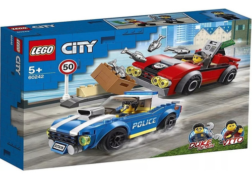 Lego 60242 City Arresto En La Autopista Bunny Toys