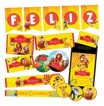 Comprar Kit Imprimible Personalizado Candy Cumple Rey Leon Simba