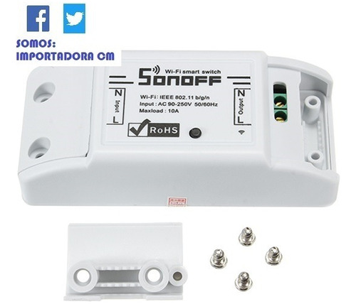 Interruptor Wifi Inalambrico Switch Casa Y Negocio Sonoff