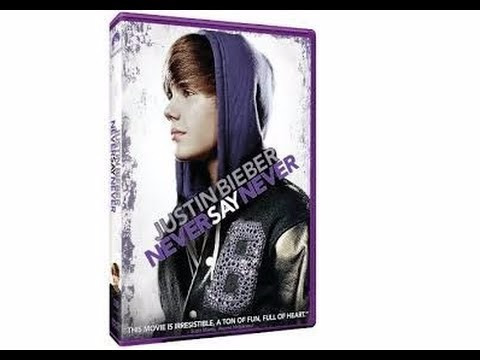 Dvd Justin Bieber Never Say Never Slip Cover