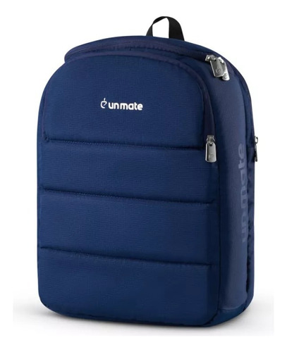 Mochila Matera Un Mate Para Notebook Y Termo Azul 