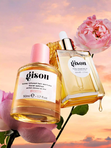 Gisou Honey Infused Hair Perfume Wild Rose 50ml