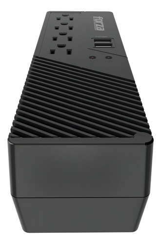 Fvr-1012usb Estabilizador Forza 1000va/500w, 4 Tomas + 2usb