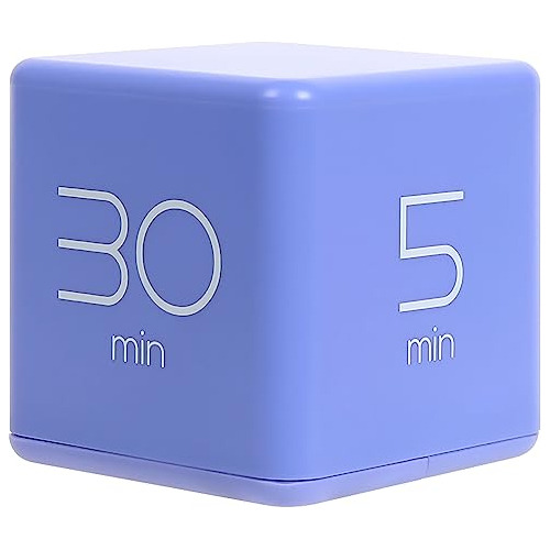 Temporizador Multifuncional  Mooas Cube Timer  (violeta)