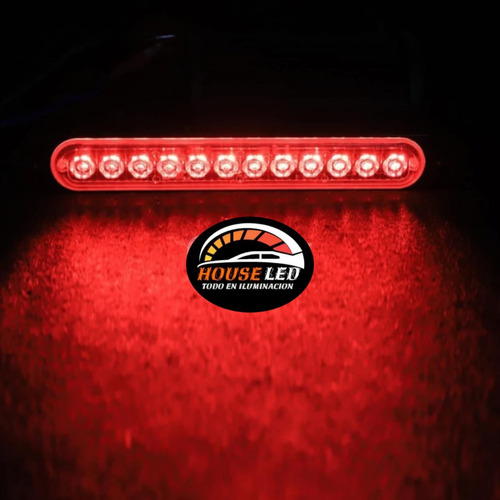 Barra Luz Led Estroboscopica Moto Auto Camion 12v 24v