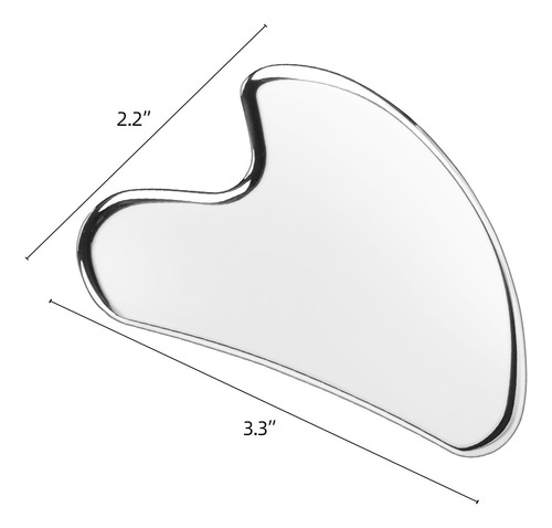 Herramientas Faciales Gua Sha Btyms En Forma De Corazón De A