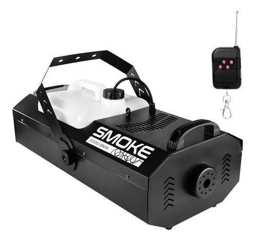 Maquina De Fumaça 3000w C/ Controle Dmx Digital Profissional