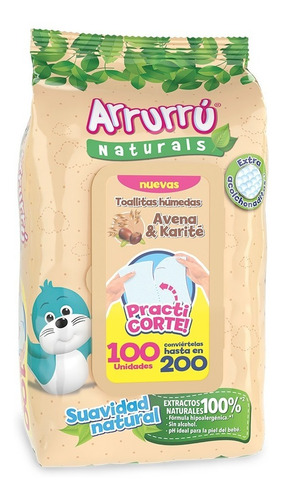 Bomba Extractor De Leche +toallitas Arrurrú Avena X 3 Paquet